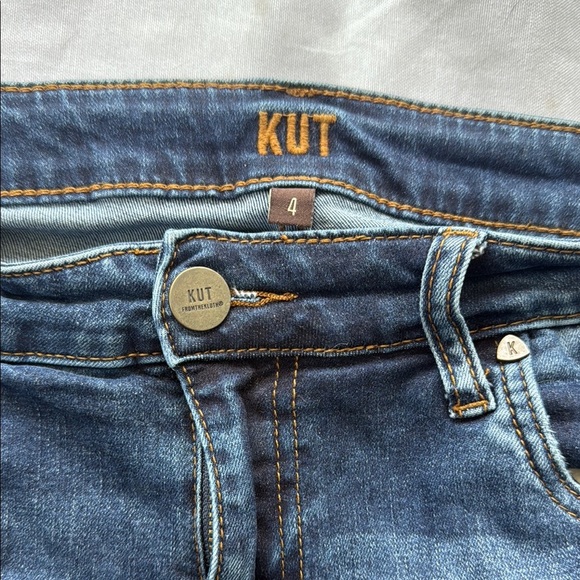 Kut from the Kloth Blue Boyfriend Jeans - Picture 2 of 5